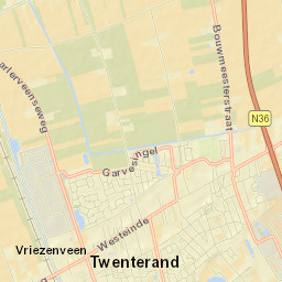 Vriezenveen Street Map