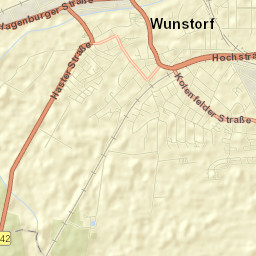 Wunstorf Street Map
