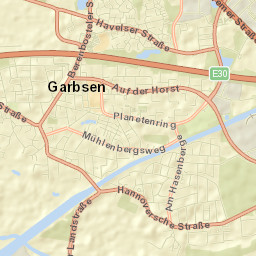 Garbsen Street Map