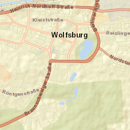 Wolfsburg Street Map