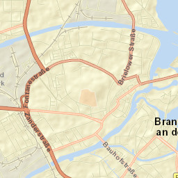 Brandenburg an der Havel Street Map