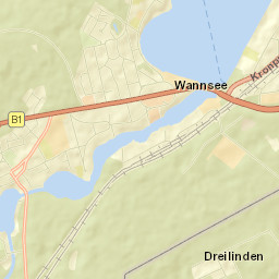 Wannsee Street Map
