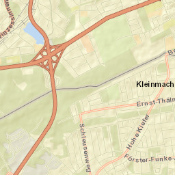 Kleinmachnow Street Map