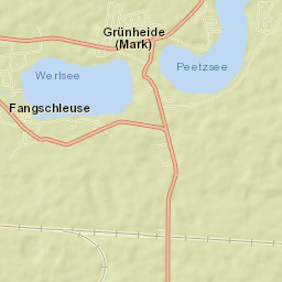 Grünheide Street Map