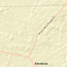 Klembów Street Map