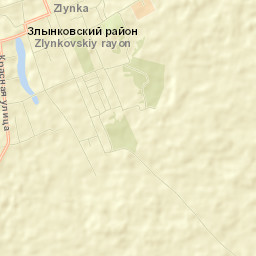 Zlynka Street Map