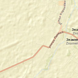 Znamenka Street Map