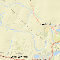 Long Lawford Street Map