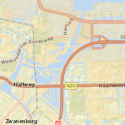 Halfweg Street Map