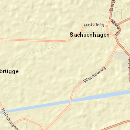 Sachsenhagen Street Map