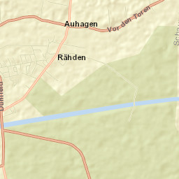 Auhagen Street Map