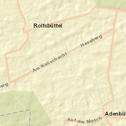 Adenbüttel Street Map