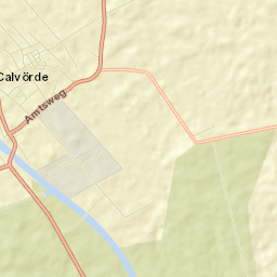 Calvörde Street Map