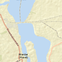 Werder Street Map