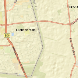 Lichtenrade Street Map