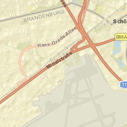 Schönefeld Street Map