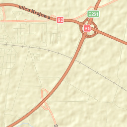 Kostrzyn Street Map