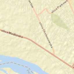 Jabłonna Street Map