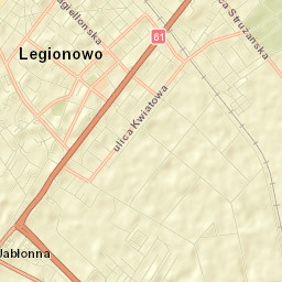 Legionowo Street Map