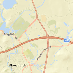 Alvechurch Street Map
