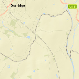 Dorridge Street Map