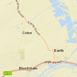 Bluntisham Street Map