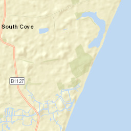 B1127, Beccles, Suffolk NR34, UK Street Map