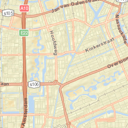 Slotervaart (former borough) Street Map
