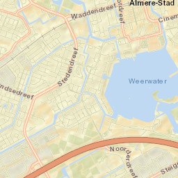 Almere Stad Street Map