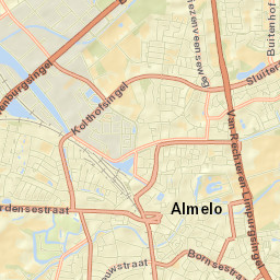Almelo Street Map
