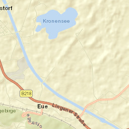 Ostercappeln Street Map