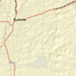 Bohmte Street Map