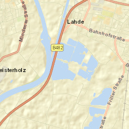 Petershagen Street Map