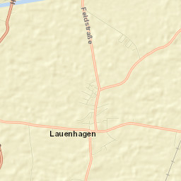 Lauenhagen Street Map