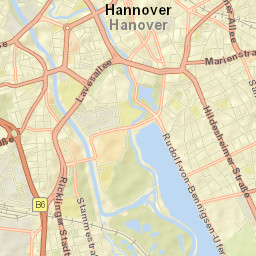 Hannover Street Map