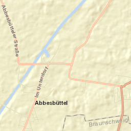 Abbesbüttel Street Map