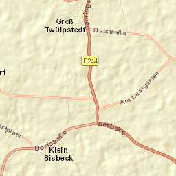Groß Twülpstedt Street Map
