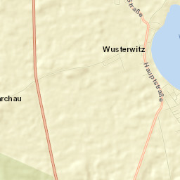 Wusterwitz Street Map