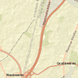 Großbeeren Street Map