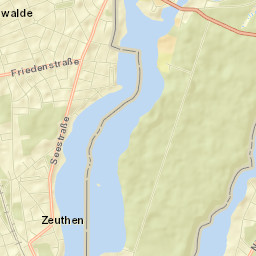 Schmöckwitz Street Map