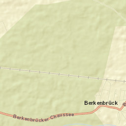 Berkenbrück Street Map