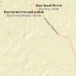 Bystryy Istok Street Map