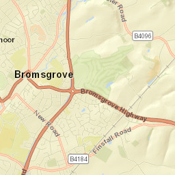 2 Windsor Street, Bromsgrove, Worcestershire Street Map