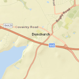 Dunchurch Street Map