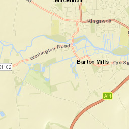 Mildenhall Street Map