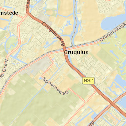 Cruquius Street Map