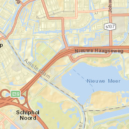 Nieuwe Meer Street Map