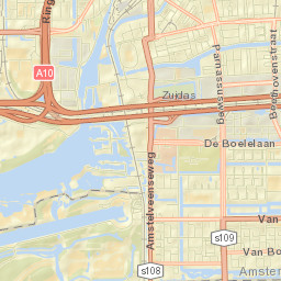 Buitenveldert Street Map