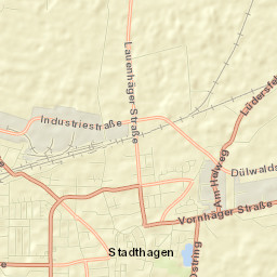 Stadthagen Street Map
