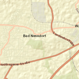 Bad Nenndorf Street Map